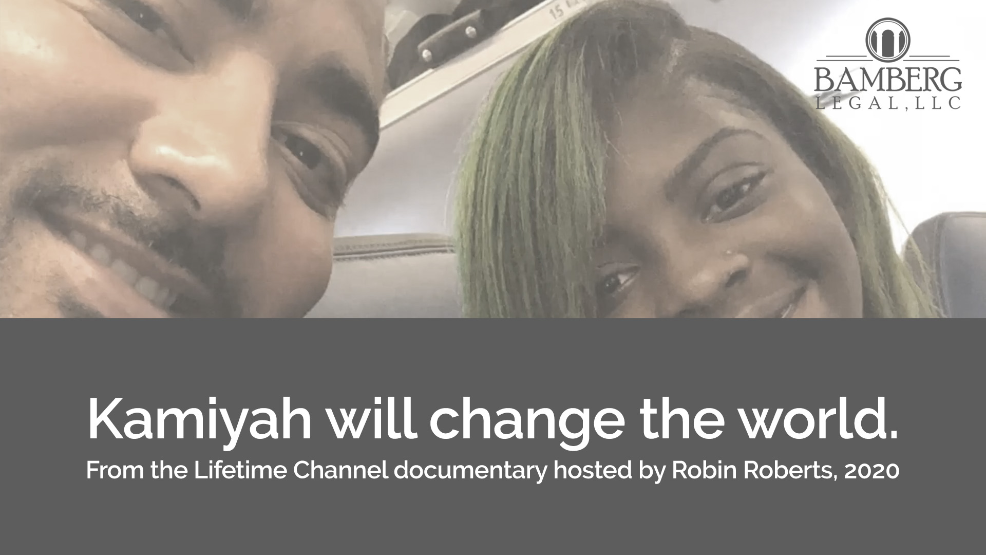 KAMIYAH WILL CHANGE THE WORLD